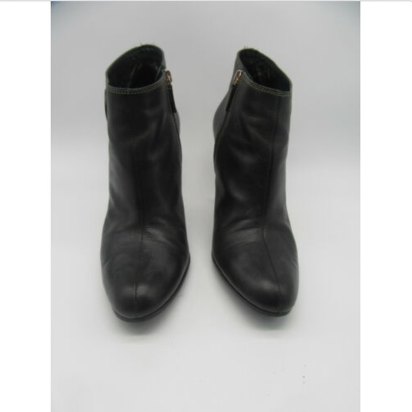 GUCCI black leather GG ankle boots sz 10.5 - Picture 2 of 8